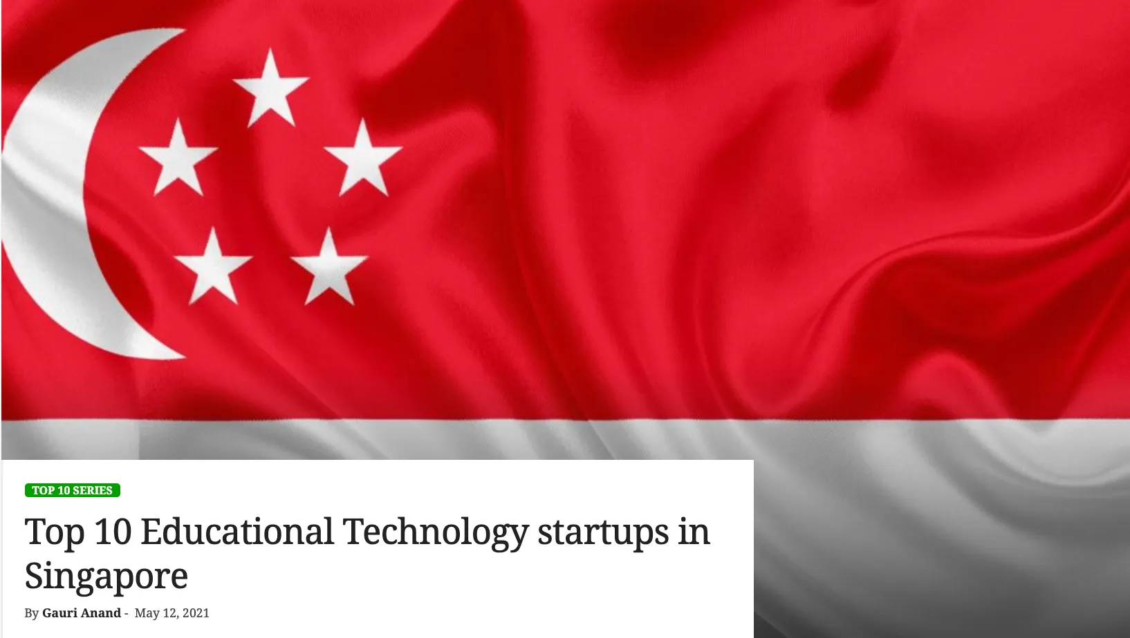 Gnowbe – Top 10 EdTech Startups in Singapore