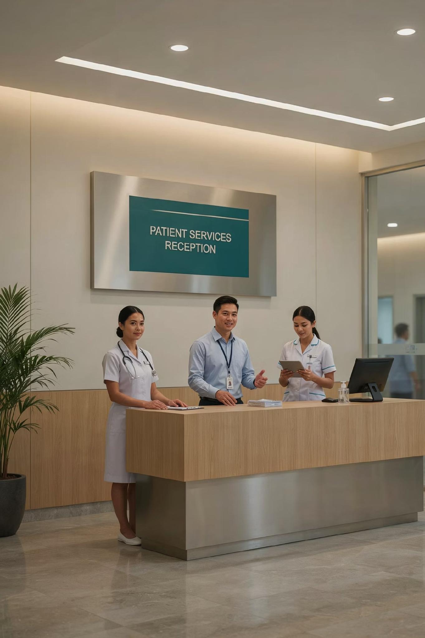 St. Luke's Medical Center reception
